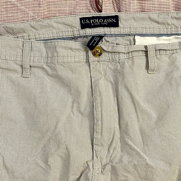2 Pr Mens U.S.Polo Association Shorts  Light Cotton Size 40 - Picture 6 of 6